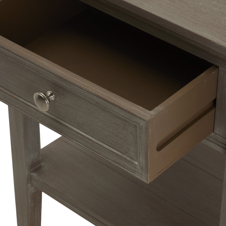 The Serene Collection One Drawer Side Table - TidySpaces