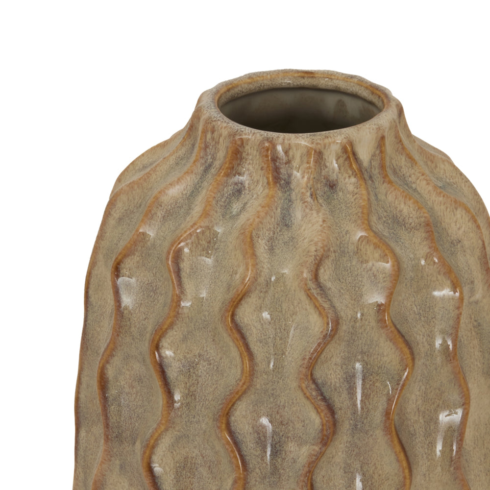 Sabbia Collection Medium Wave Vase - TidySpaces
