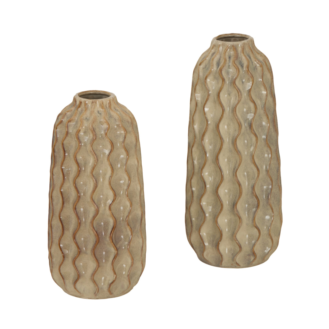 Sabbia Collection Medium Wave Vase - TidySpaces