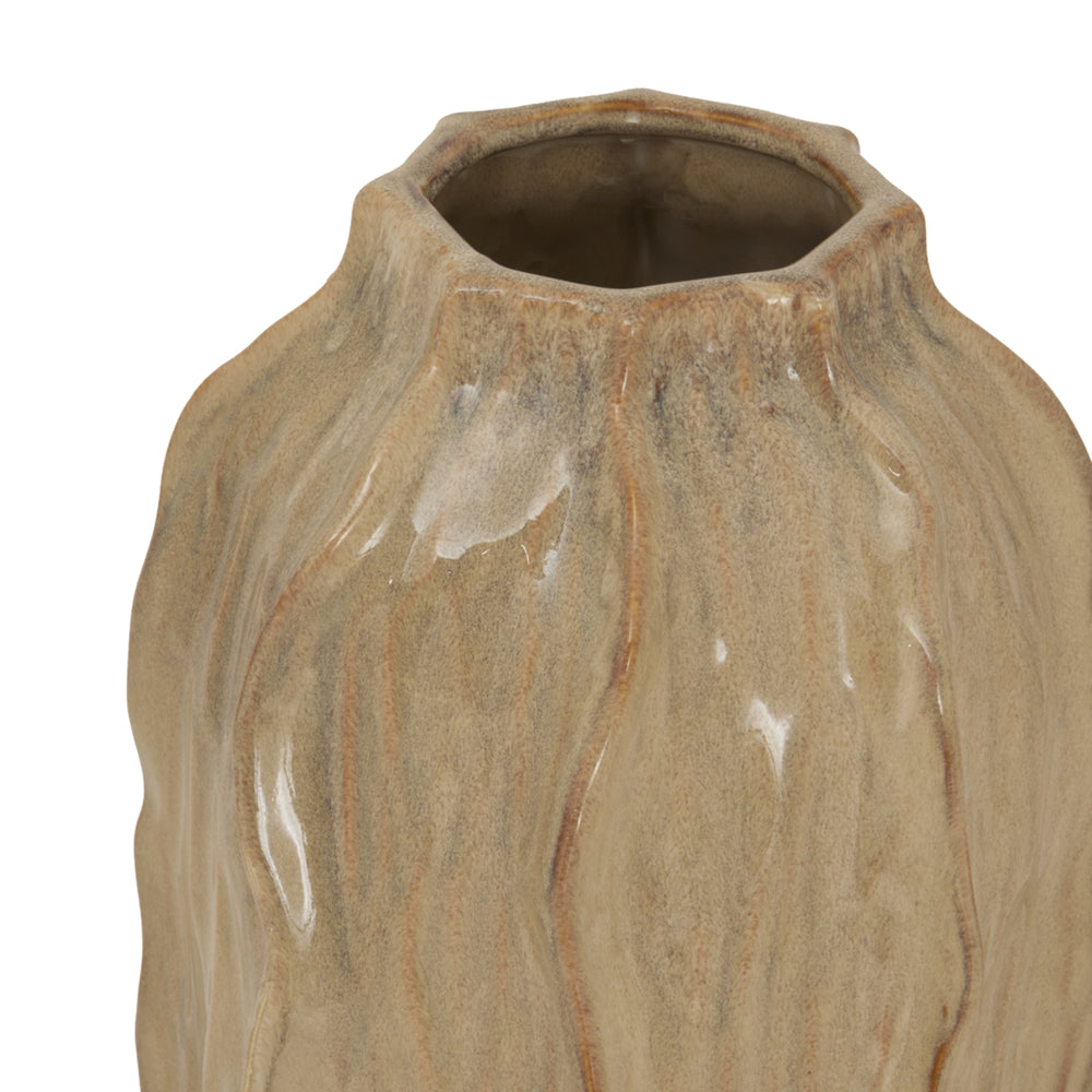 Sabbia Collection Tall Seed Pod Vase - TidySpaces