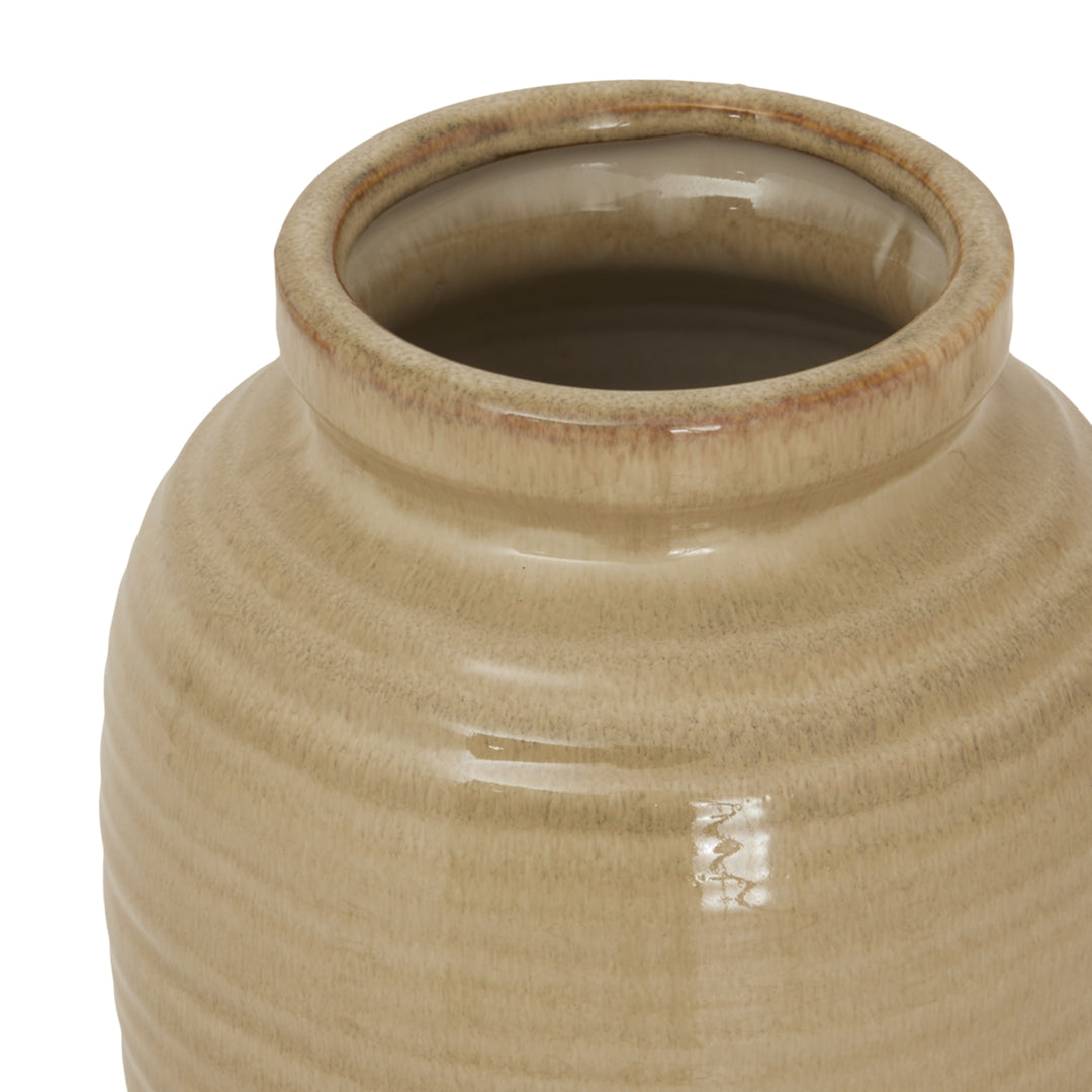 Sabbia Collection Brindled Amphora Vase - TidySpaces