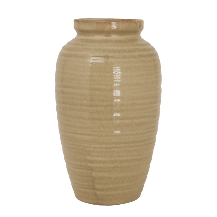 Sabbia Collection Brindled Amphora Vase - TidySpaces