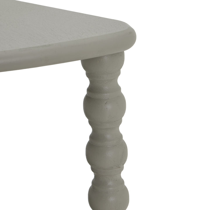 The Camden Collection Half Moon 3 Tier Table - TidySpaces