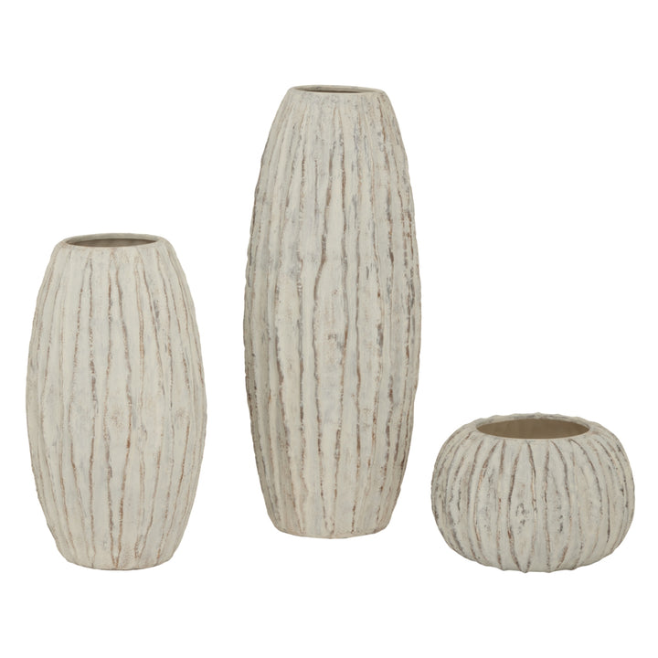 Lorenzo Rotund Fin Vase - TidySpaces