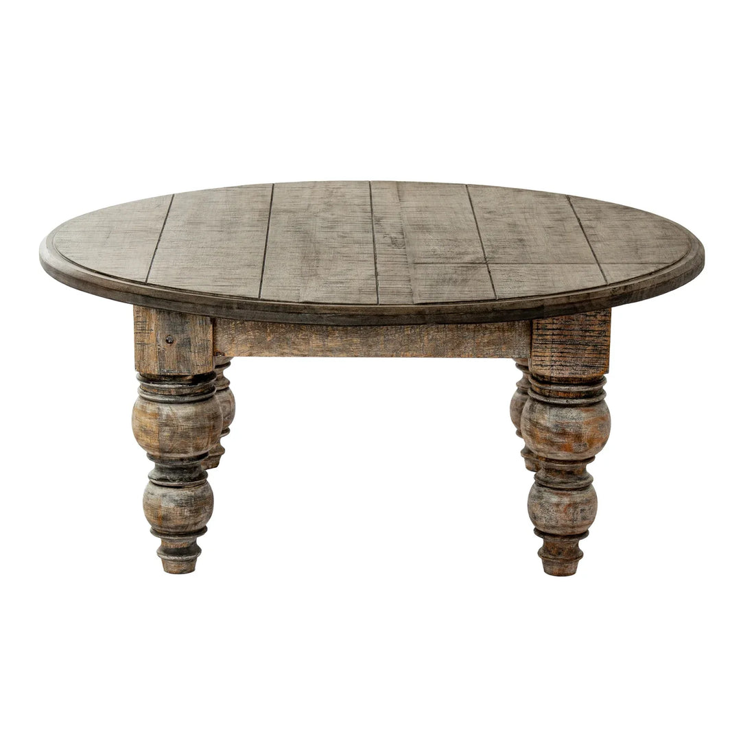 The Rutland Collection Round Coffee Table - TidySpaces