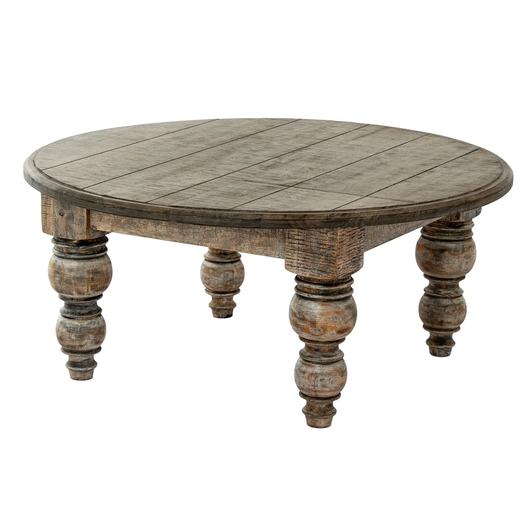 The Rutland Collection Round Coffee Table - TidySpaces