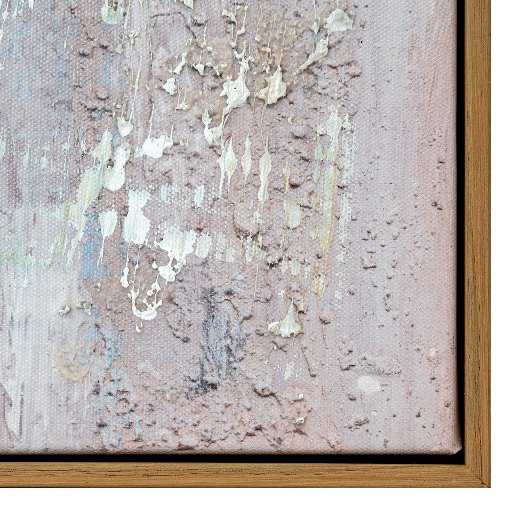 Traverse Hand Painted Canvas In Frame