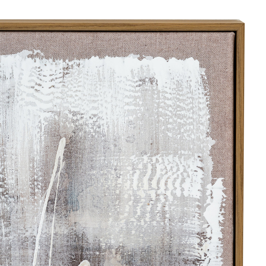 Outlook Hand Painted Canvas In Frame
