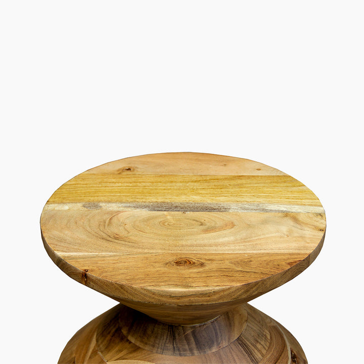 Kora Totem Shaped End Table - TidySpaces