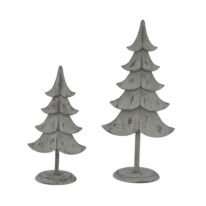 Large Rustic Metal Standing Tree