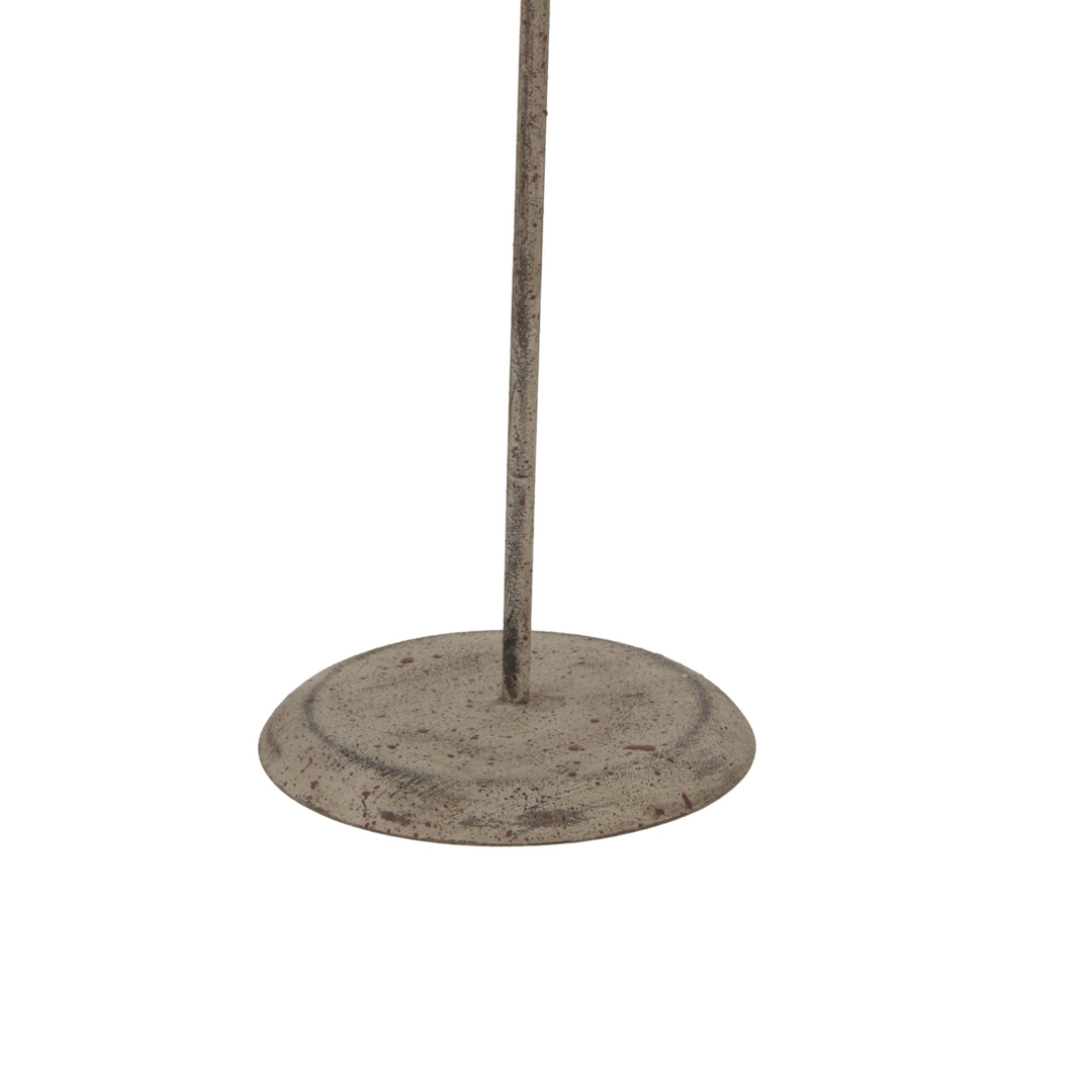 Large Whitewashed Rustic Star On Stand