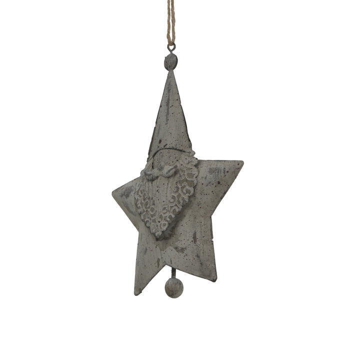 Large Rustic Hanging Santa Star