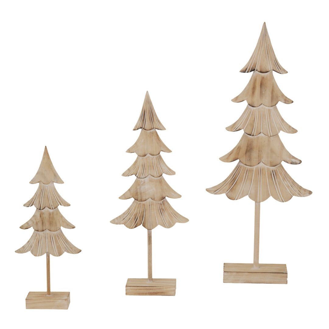 Large Rustic Fir Tree On Stand