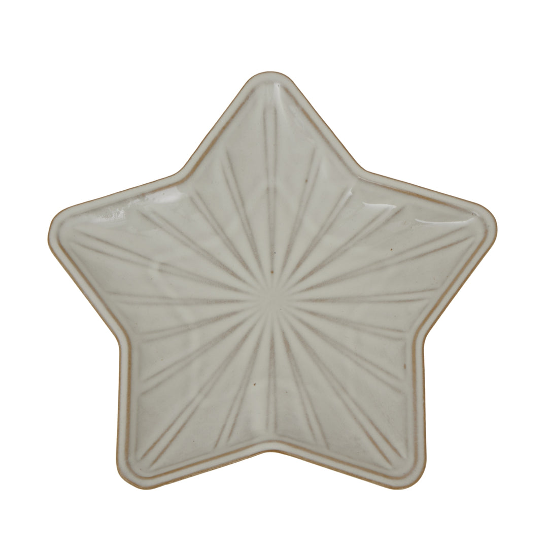 Alora Ceramic Star Dish Decorative Tabletop Accent for Home & Entertaining