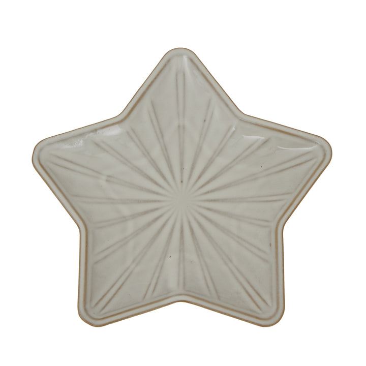 Alora Ceramic Star Dish Decorative Tabletop Accent for Home & Entertaining