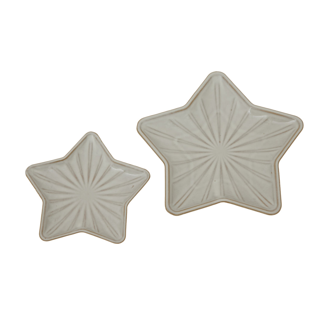 Alora Ceramic Star Dish Decorative Tabletop Accent for Home & Entertaining