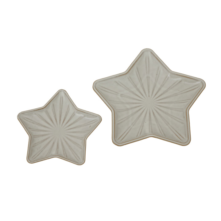 Alora Ceramic Star Dish Decorative Tabletop Accent for Home & Entertaining