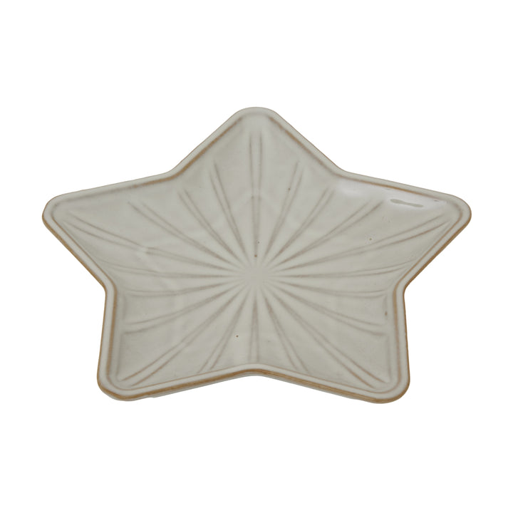 Alora Ceramic Star Dish Decorative Tabletop Accent for Home & Entertaining