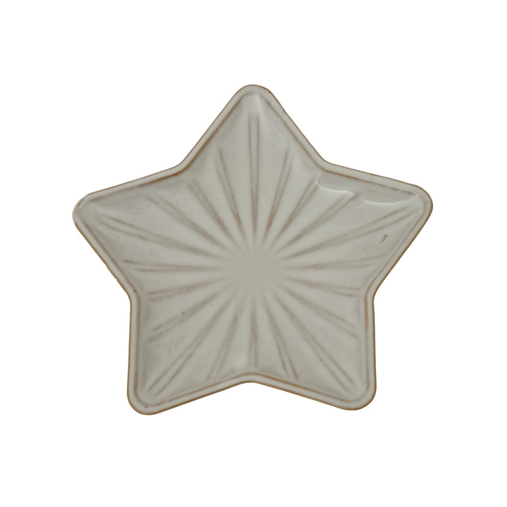 Alora Ceramic Star Dish Decorative Tabletop Accent for Home & Entertaining