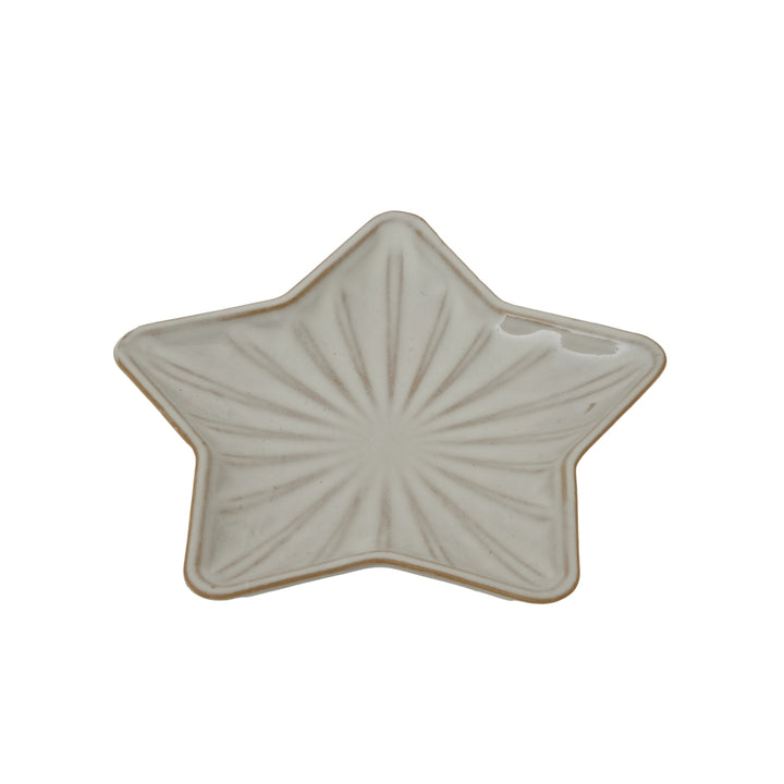 Alora Ceramic Star Dish Decorative Tabletop Accent for Home & Entertaining