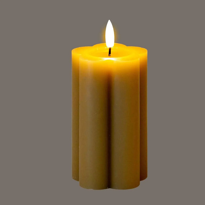 Luxe Collection Natural Glow 2.75x5 Stone LED Candle