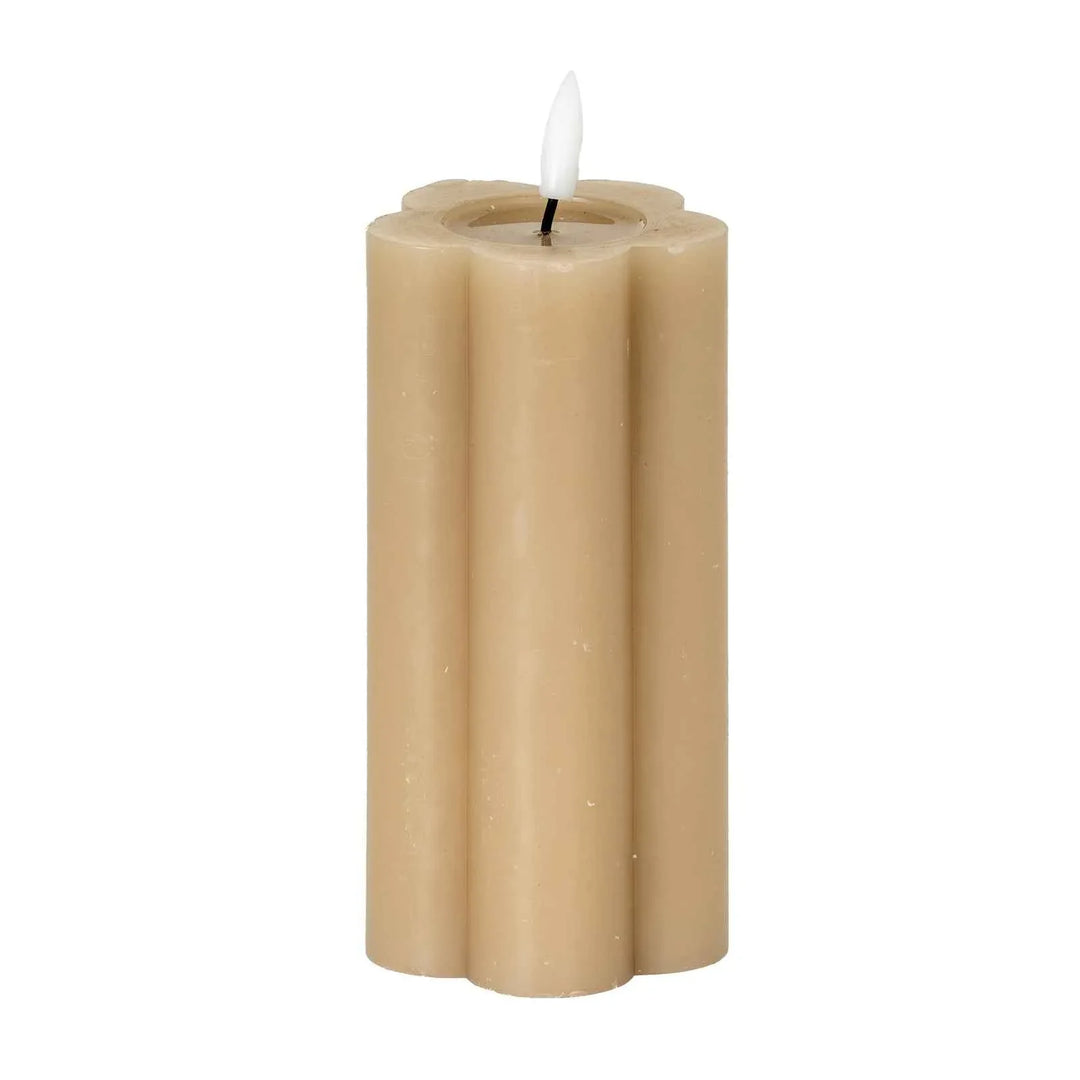 Luxe Collection Natural Glow 2.75x6 Stone LED Candle