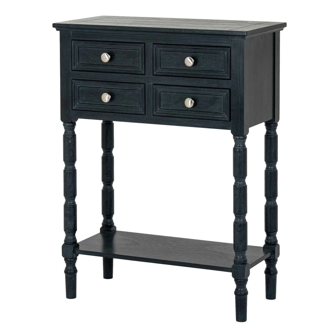 Contour Collection 4 Drawer Side Table