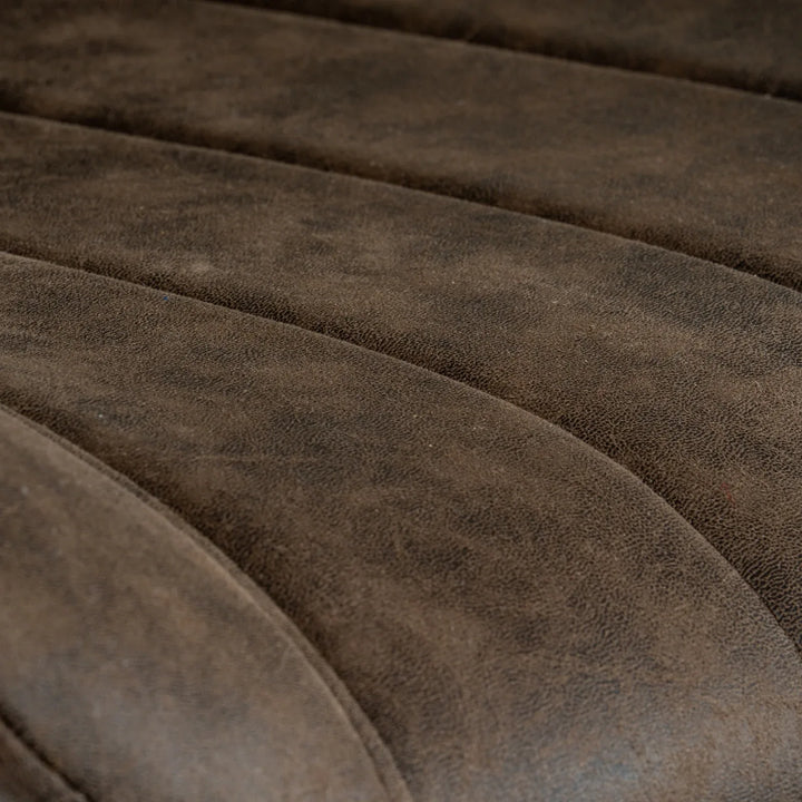 Malmo Coffee Swivel Dining Chair - TidySpaces