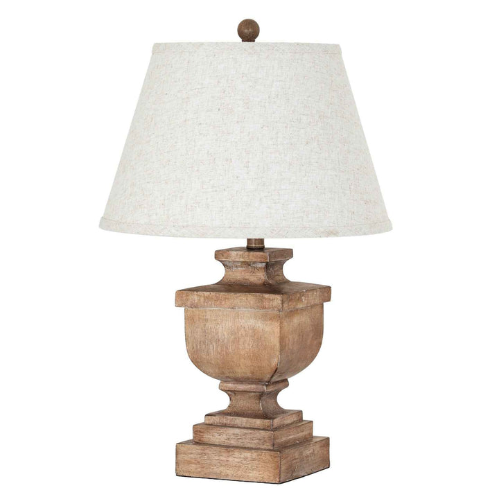 Ravelle Table Lamp With Edged Linen Shade