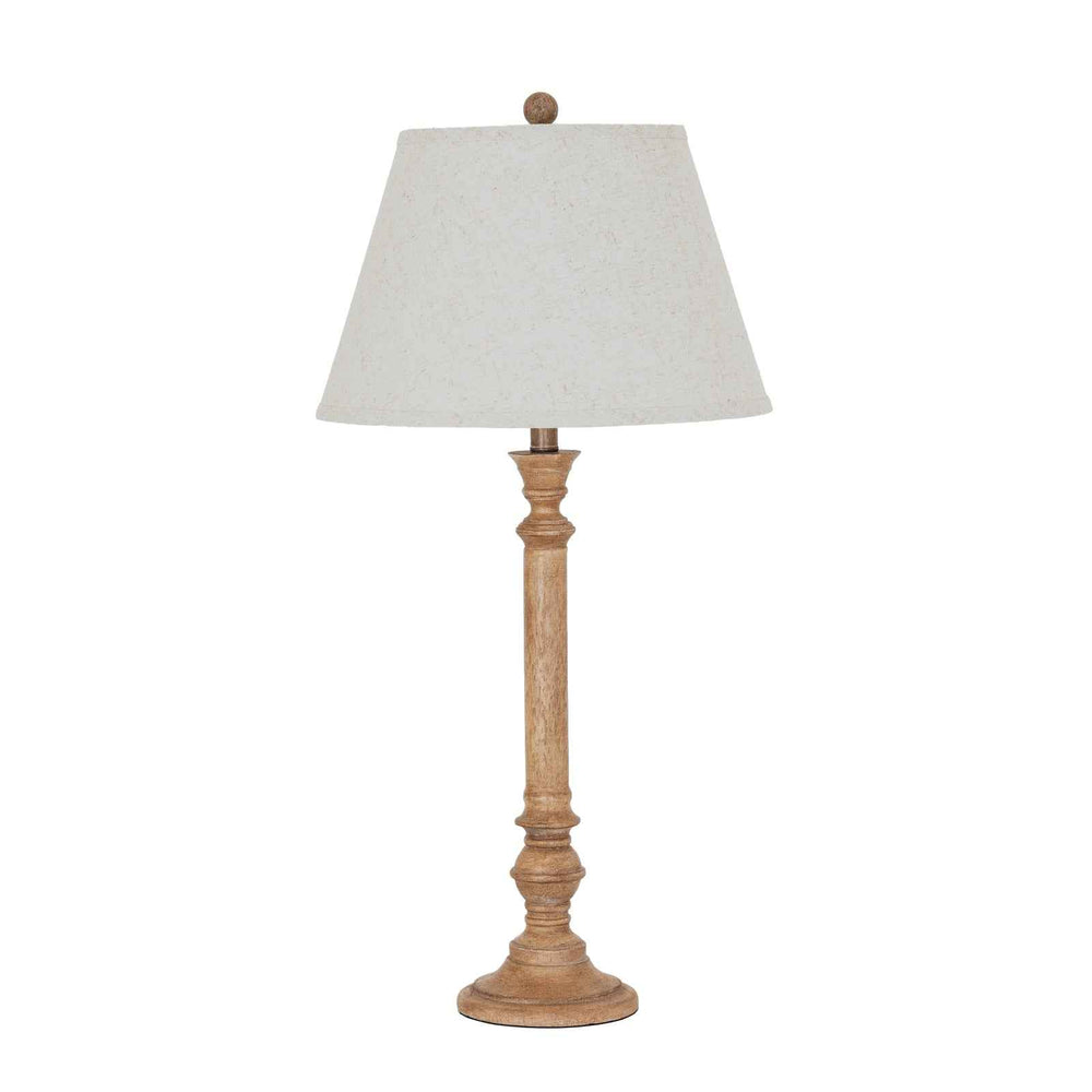 Solenne Table Lamp With Edged Linen Shade