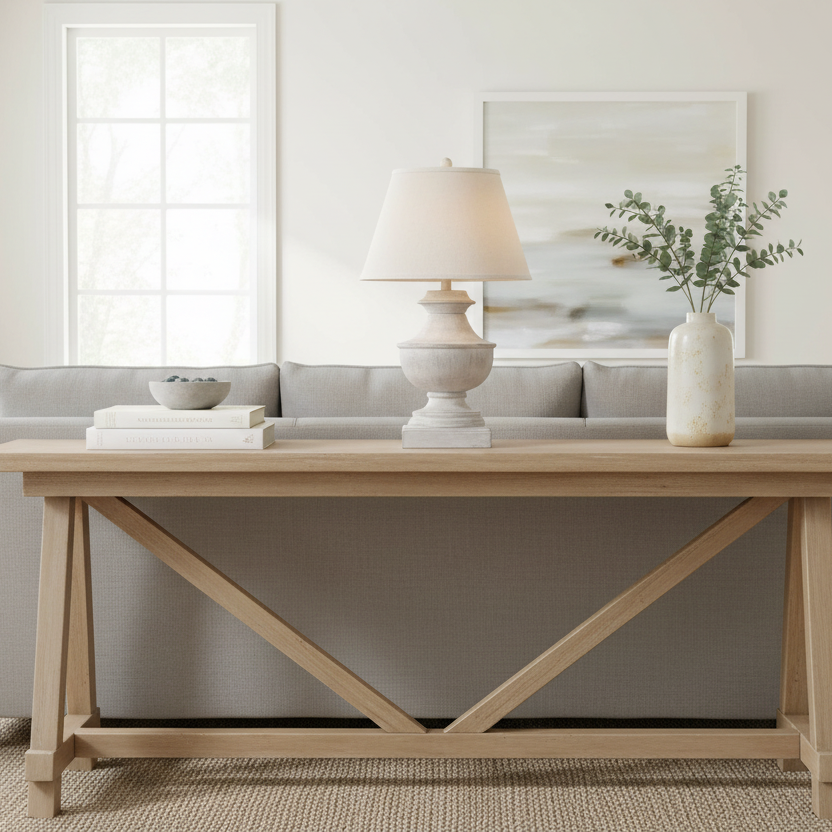 Cream-Table-Lamp - TidySpaces