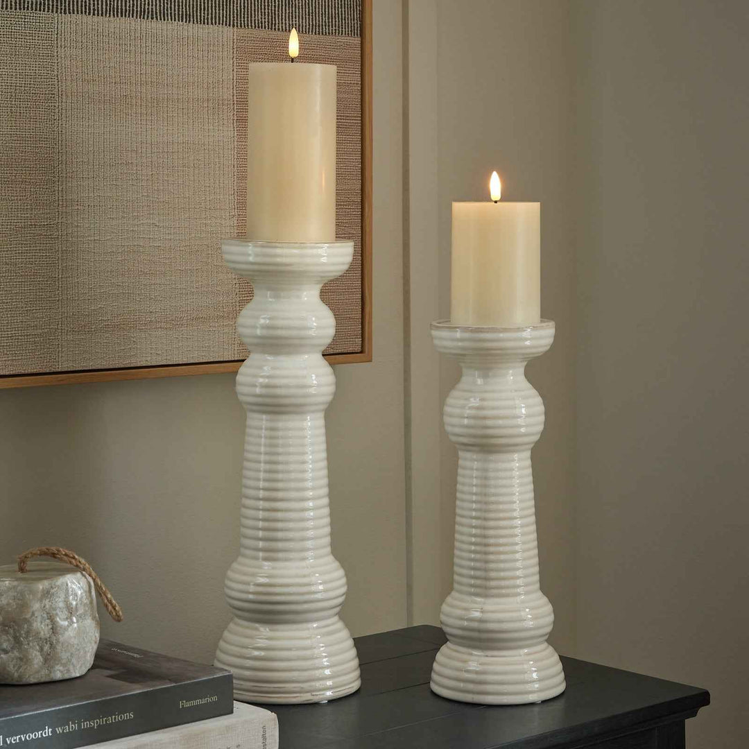 Sile Large Pillar Candle Holder