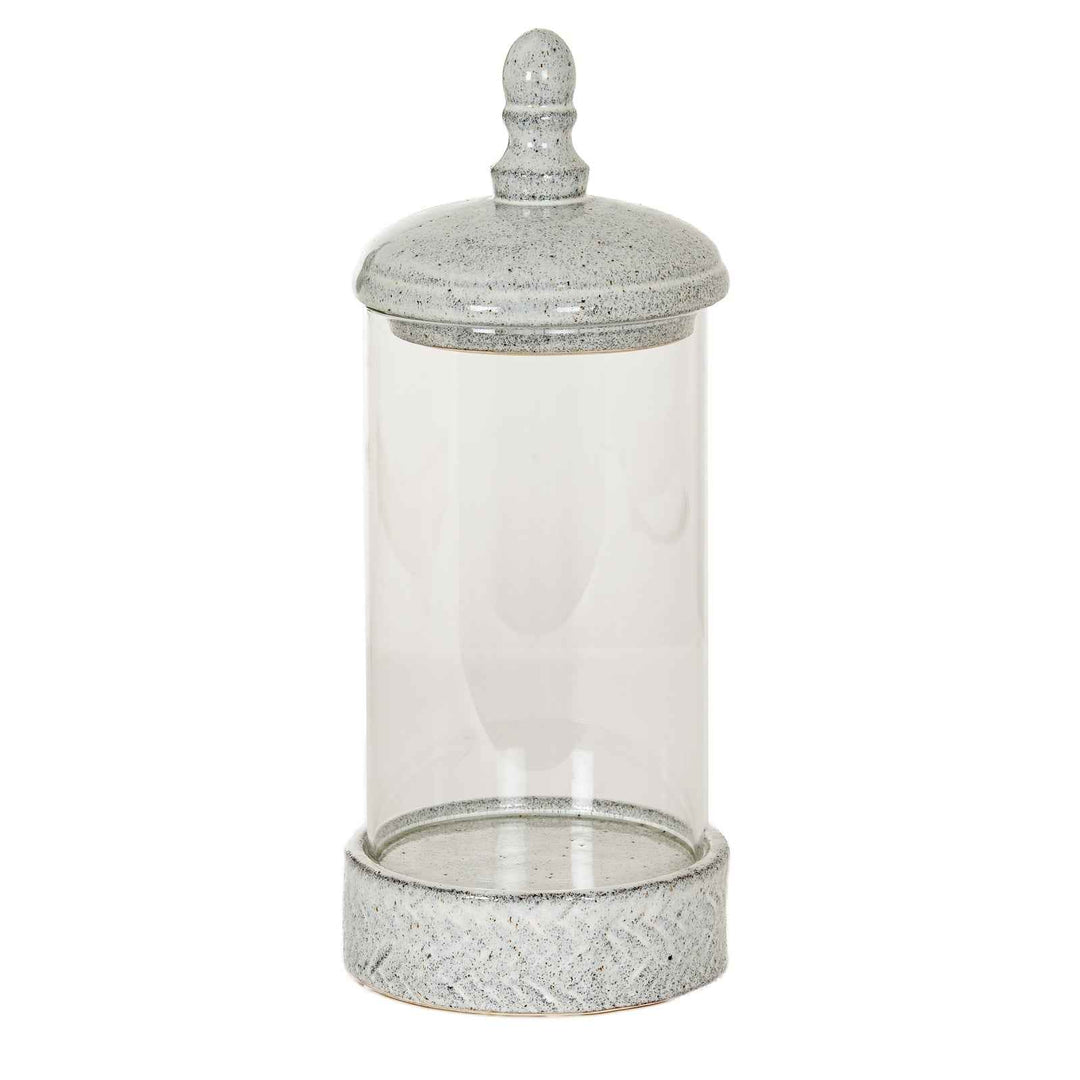 Sona Medium Hurricane Lantern With Lid