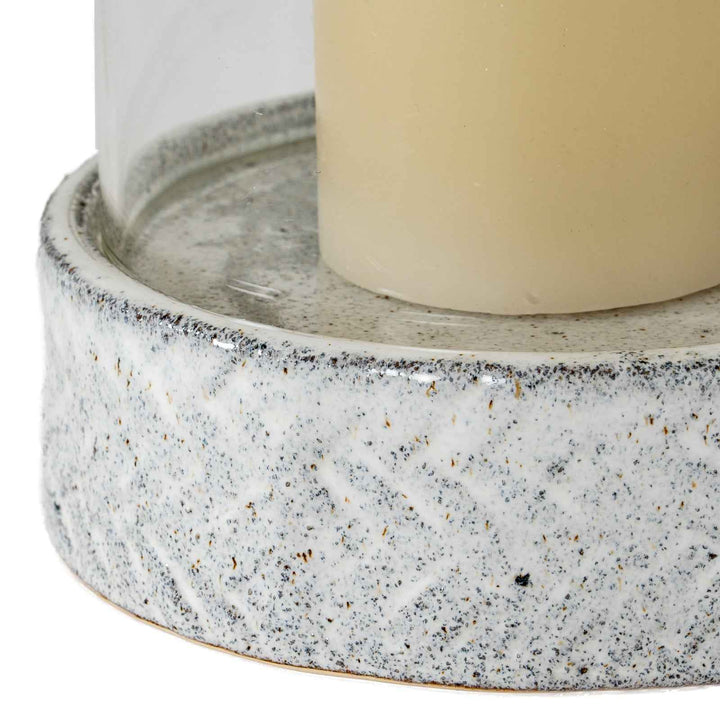 Sona Large Hurricane Lantern With Lid