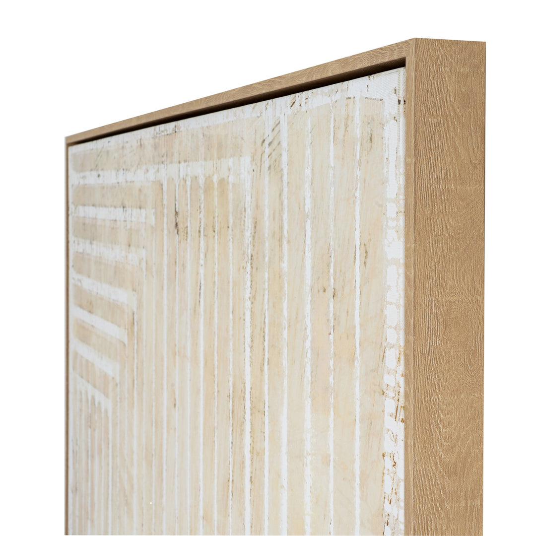 Tellura Hand Painted Canvas In Frame