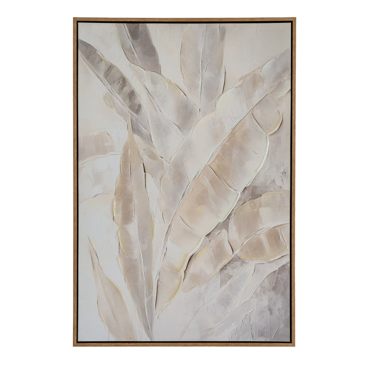 Folira Hand Painted Canvas In Frame
