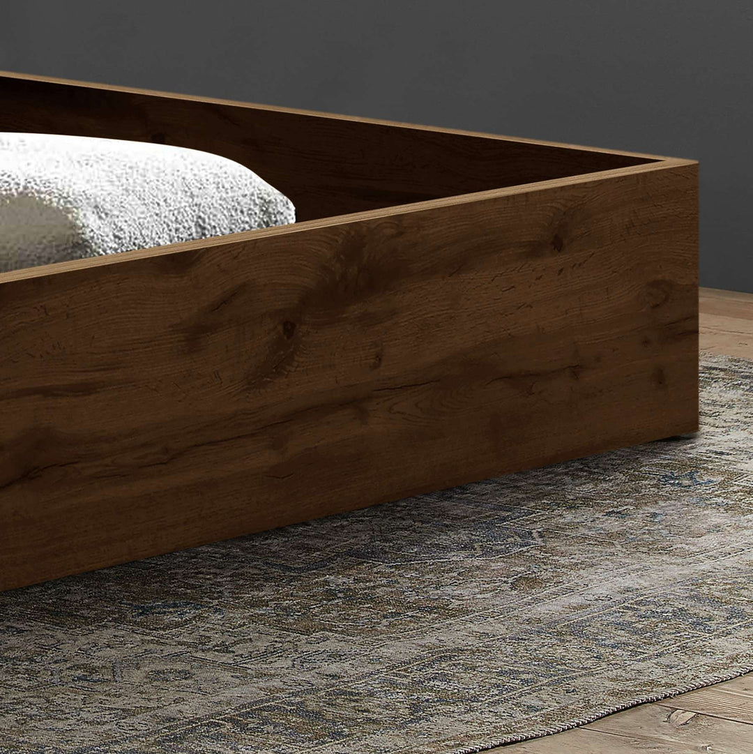 Halfden Ottoman Bed Frame with Storage and Lift-Up Mechanism