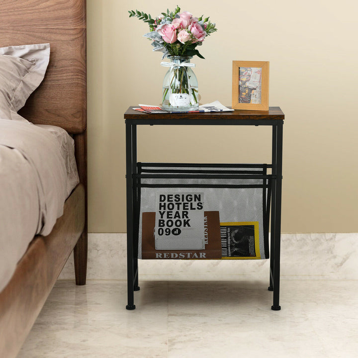 2 Tier Narrow Sofa Side End Table / Laptop Stand - TidySpaces