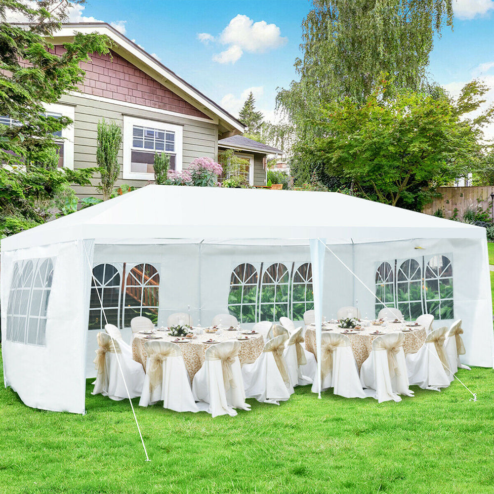 3 m x 6 m Garden Gazebo Party Canopy Tent Waterproof - TidySpaces