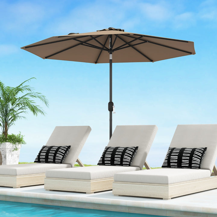 270cm Patio Umbrella Cantilever for Garden and Deck