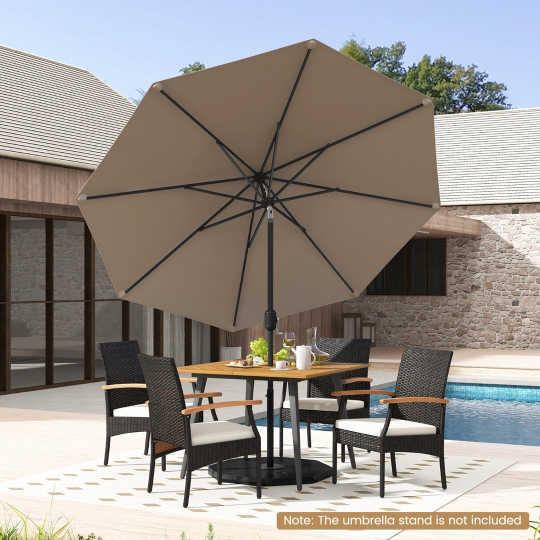 270cm Patio Umbrella Cantilever for Garden and Deck