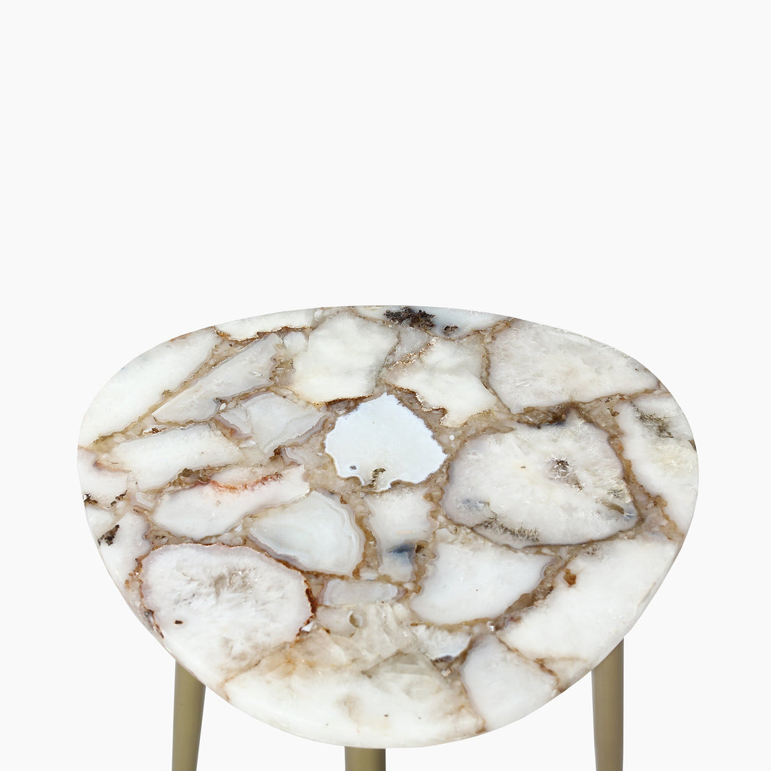 Amara Pearl Agate End Table