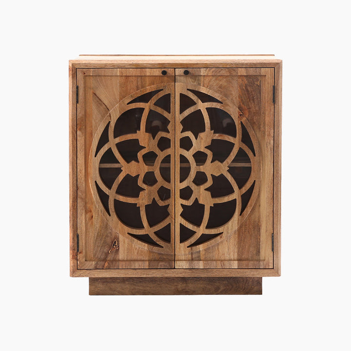 Flower Of Life Two Door Cabinet - TidySpaces