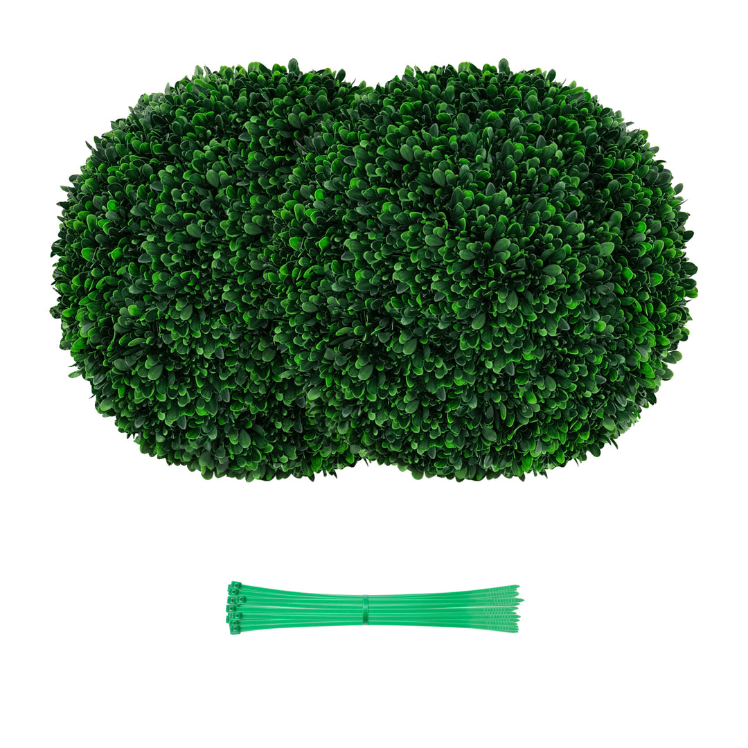 2 Pieces 52 CM Artificial Topiary Balls - TidySpaces