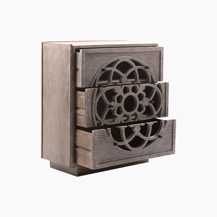 Flower of Life Three Chest of Drawers - TidySpaces