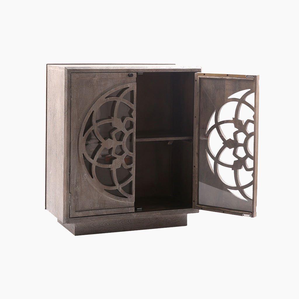 Flower Of Life Two Door Cabinet - TidySpaces