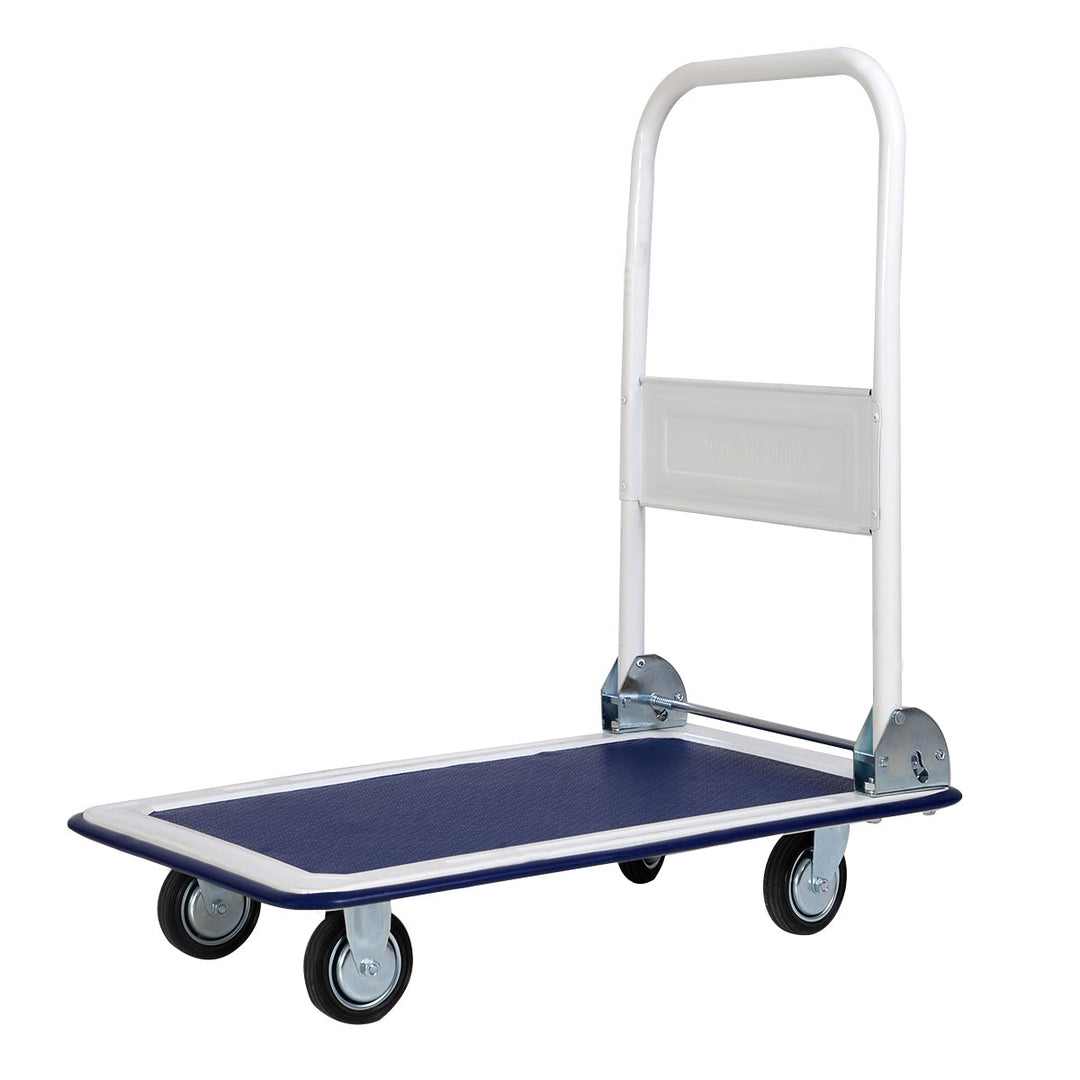 150 kg Platform Cart Dolly Folding Foldable Moving Truck - TidySpaces