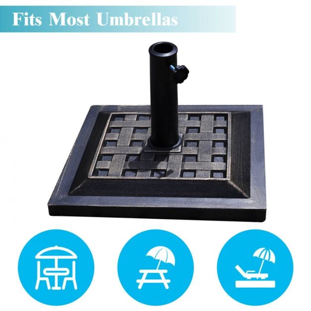 12KG Garden Square Parasol Base