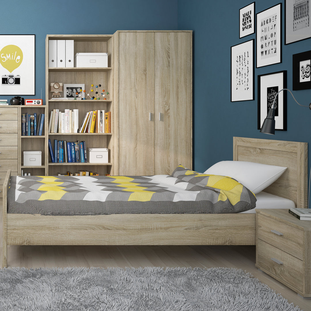 4 You Tall Wide Bookcase in Sonoma Oak - TidySpaces