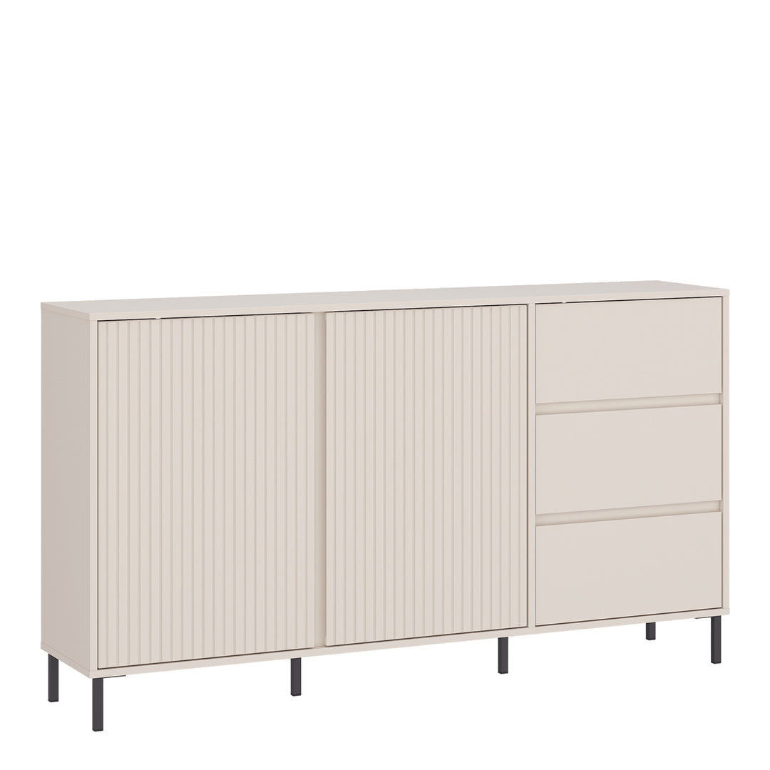 Avenale Sideboard 2 Door 3 Drawer in Cashmere - TidySpaces